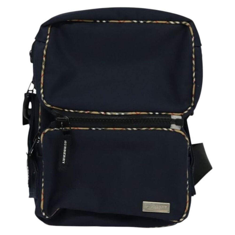 Burberry Vintage Nylon Navy Nylon Shoulder Bag Bag